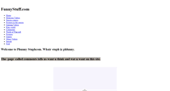 Desktop Screenshot of phunnystuff.weebly.com