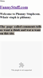 Mobile Screenshot of phunnystuff.weebly.com