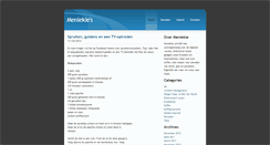 Desktop Screenshot of meniekie.weebly.com