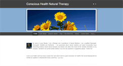 Desktop Screenshot of conscioushealthnaturaltherapy.weebly.com