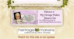Desktop Screenshot of heritage4ubyjoyce.weebly.com