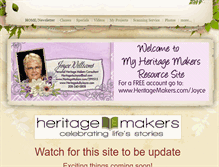 Tablet Screenshot of heritage4ubyjoyce.weebly.com