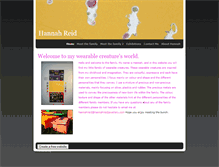 Tablet Screenshot of hannahreidjewellery.weebly.com