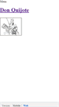 Mobile Screenshot of esgardonquijote.weebly.com