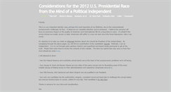 Desktop Screenshot of election4uspresident2012.weebly.com