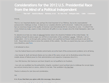 Tablet Screenshot of election4uspresident2012.weebly.com