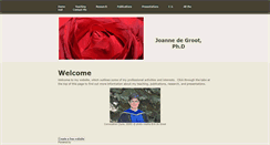 Desktop Screenshot of joannedegroot.weebly.com