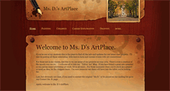 Desktop Screenshot of msdsartplace.weebly.com