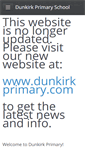 Mobile Screenshot of dunkirkprimary.weebly.com