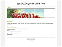 Tablet Screenshot of freecoinsyoville.weebly.com