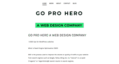 Desktop Screenshot of goprohero.weebly.com