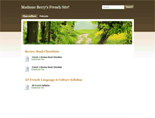 Tablet Screenshot of madameberry.weebly.com