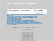 Tablet Screenshot of cuteusernames.weebly.com