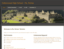 Tablet Screenshot of jriches.weebly.com