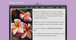 Desktop Screenshot of beautydelish.weebly.com