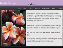 Tablet Screenshot of beautydelish.weebly.com