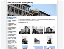 Tablet Screenshot of henrylangstonphotography.weebly.com