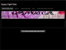 Tablet Screenshot of gypsyfightclub.weebly.com