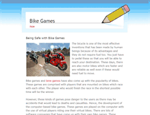 Tablet Screenshot of bikegamesinfo.weebly.com