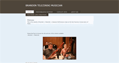 Desktop Screenshot of bjtmusician.weebly.com