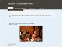 Tablet Screenshot of bjtmusician.weebly.com