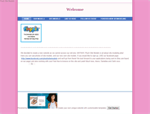 Tablet Screenshot of plushsitemodelss.weebly.com