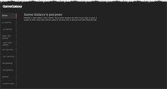 Desktop Screenshot of gamegalxy.weebly.com