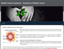 Tablet Screenshot of bladdercancersymptoms.weebly.com