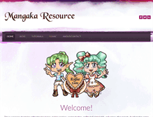 Tablet Screenshot of mangakaresource.weebly.com