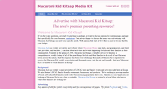 Desktop Screenshot of macaronikidkitsapmediakit.weebly.com