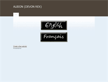 Tablet Screenshot of albiondevonrexmain.weebly.com