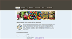 Desktop Screenshot of jgfifthgrade.weebly.com