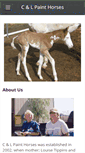 Mobile Screenshot of clpainthorses.weebly.com