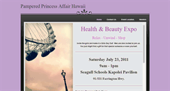 Desktop Screenshot of princessaffair.weebly.com