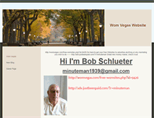 Tablet Screenshot of bobschlueter.weebly.com