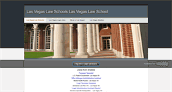 Desktop Screenshot of lasvegaslawschool.weebly.com