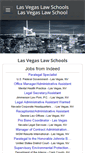 Mobile Screenshot of lasvegaslawschool.weebly.com