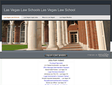 Tablet Screenshot of lasvegaslawschool.weebly.com