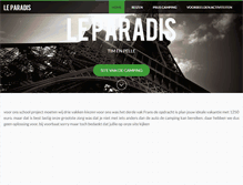 Tablet Screenshot of leparadis.weebly.com