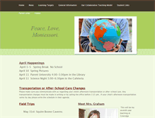 Tablet Screenshot of peacelovemontessori.weebly.com