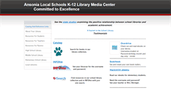 Desktop Screenshot of ansonialibrary.weebly.com