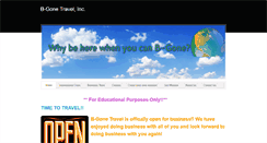 Desktop Screenshot of bgonetravel.weebly.com