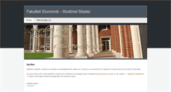 Desktop Screenshot of fakultetiekonomik.weebly.com