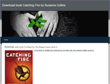 Tablet Screenshot of bookcatchingfire.weebly.com