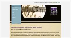 Desktop Screenshot of hallsvillemusick5.weebly.com