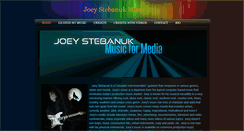 Desktop Screenshot of joeystebanukmusic.weebly.com