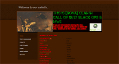 Desktop Screenshot of novacodclan.weebly.com