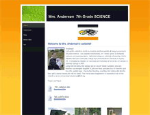 Tablet Screenshot of andersonscience7.weebly.com