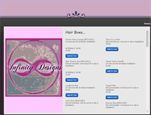 Tablet Screenshot of infinitydesign.weebly.com