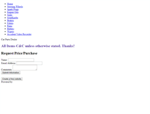 Tablet Screenshot of carparts.weebly.com